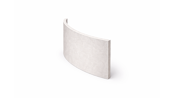 curved plasterboard wall