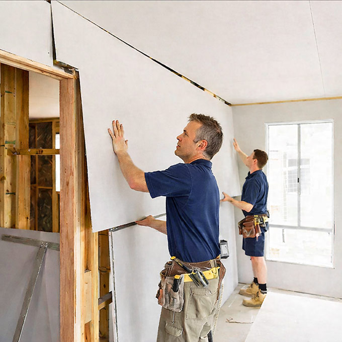 Gyprock tradesmen, setters, workers